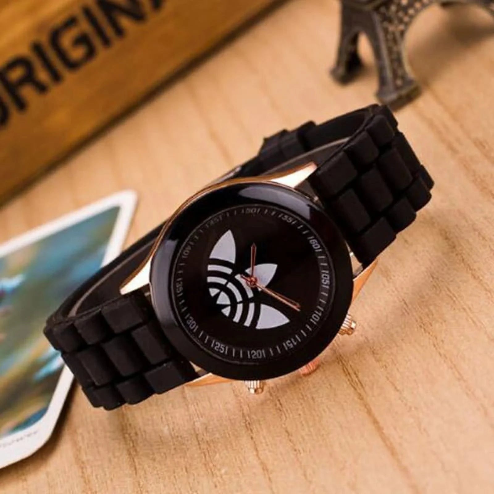 Famous Brand Women Sports Watch Casual Ladyes Silicone Dress Watches Women Quartz Wristwatches Zegarek Damski Reloj Mujer Black