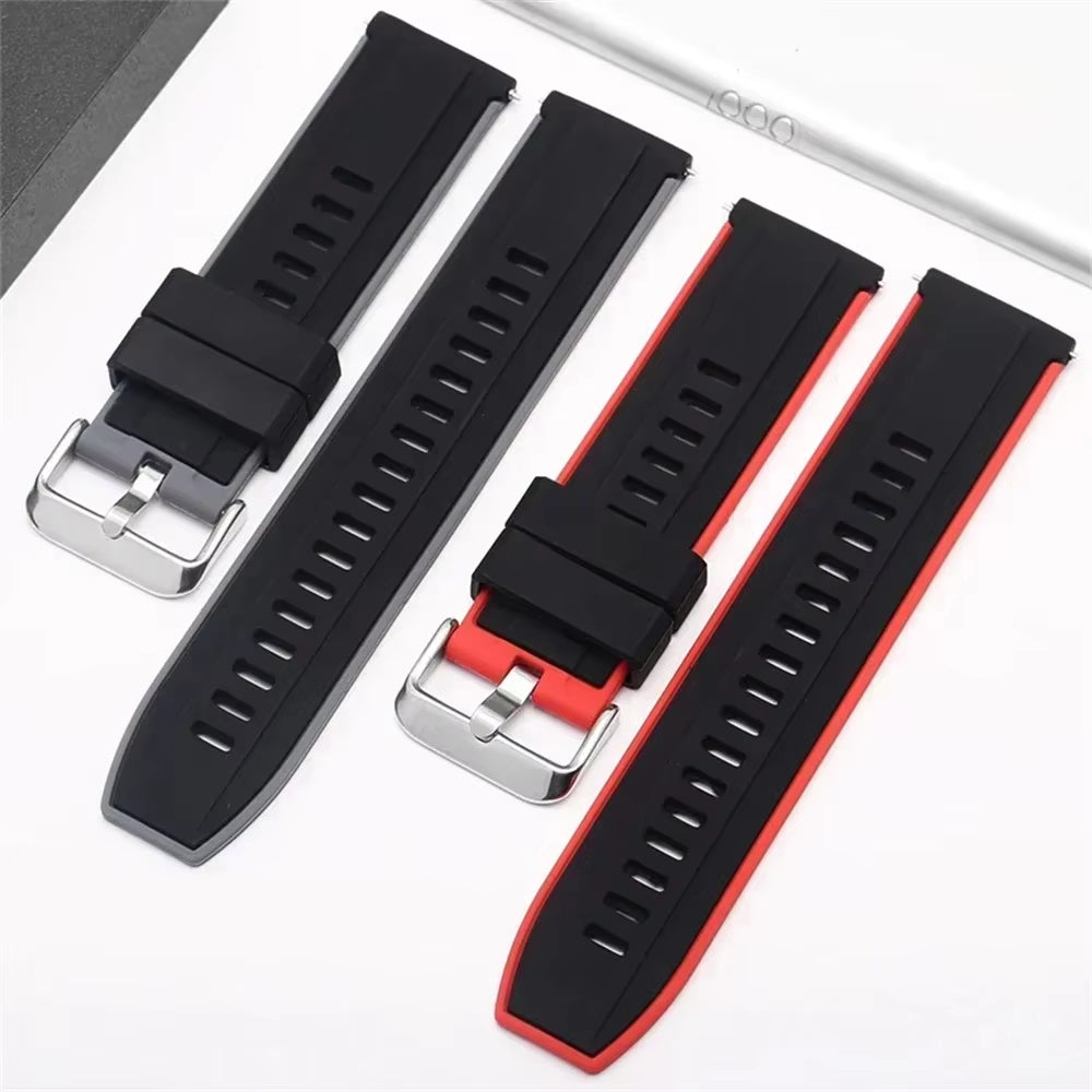 Silicone 22 20Mm Watch Strap for  WATCH GT 4 Pro 46Mm Band GT 3 SE 2 42Mm HONOR Magic Watch4 GS 3 Pro Replacement Bracelet