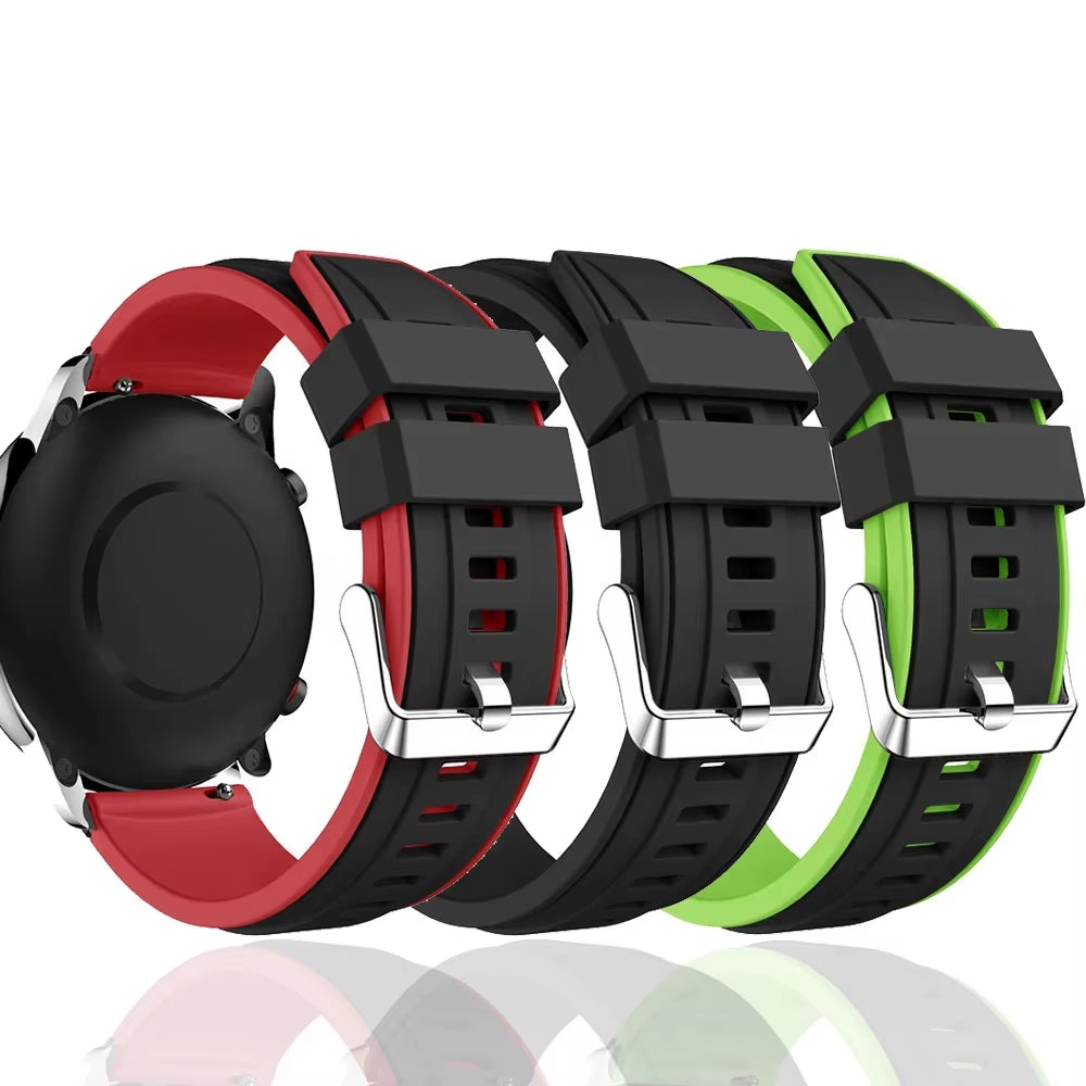 Silicone 22 20Mm Watch Strap for  WATCH GT 4 Pro 46Mm Band GT 3 SE 2 42Mm HONOR Magic Watch4 GS 3 Pro Replacement Bracelet